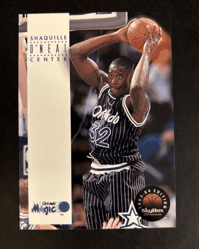 1993-94-Skybox-Premium-Shaquille-ONeal-1331-400xbttn.webp 1993 Shaquille O'Neal Upper Deck Rookie Card