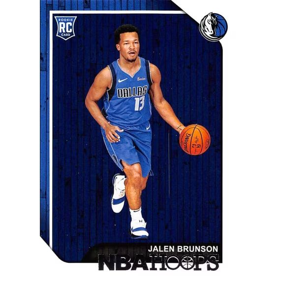 2018-19-NBA-Hoops-Basketball-243-Jalen-Brunson-Dallas-Mavericks-RC-Rookie-Card-made-by-Panini-25WM-1.webp 2018-19 NBA Hoops-Basketball 243 Jalen-Brunson Dallas Mavericks RC-Rookie Card Paninni