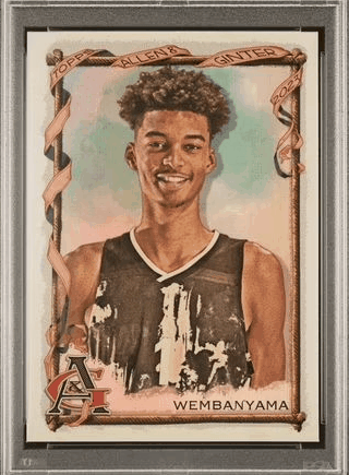 2023-Topps-Allen-and-Ginter-Silver-Portrait-Hot-Box-Victor-Wembanyama-271.webp Allen and Ginter Silver Portrait Wembanyama - Trading Card - 2023