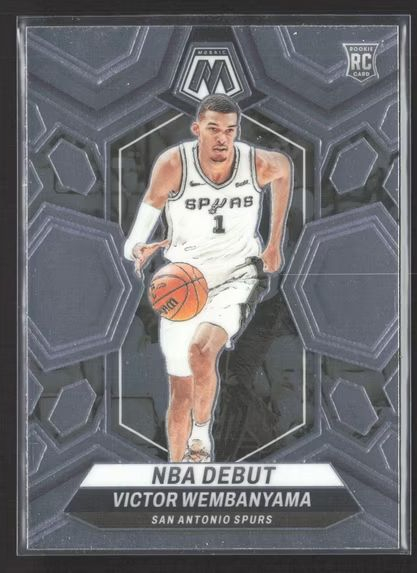 2024-Panini-Mosaic-Victor-Wembanyama-nu-257-RC-San-Antonio-Spurs-Basketball-Card-San-Antonio-Spurs-NBA-Basketball-Trading-Card