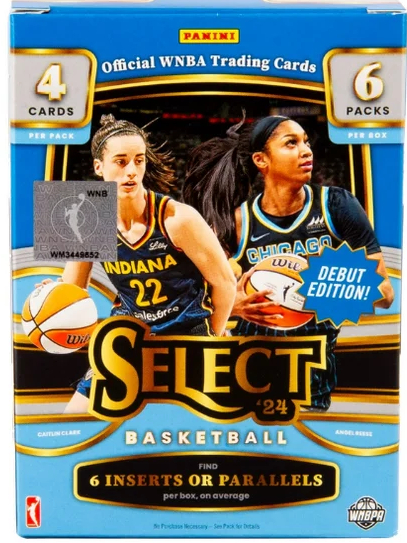 2024_Panini_Select_WNBA_Basketball_Blaster_Box WMBA Trading Card 2024 Panini Select WNBABlaster Box