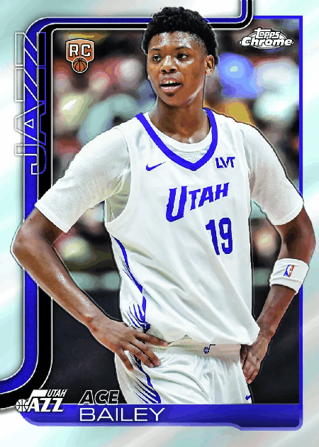 Ace Bailey Trading Card: 2025 Topps Rookie Card