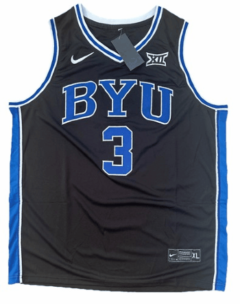 AJ Dybantsa Jersey - Dark BYU Blue - Number 3