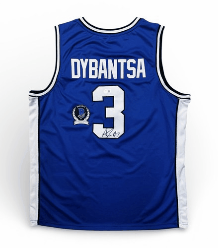 Show Item Only: AJ Dybantsa Autographed Jersey - BYU Blue