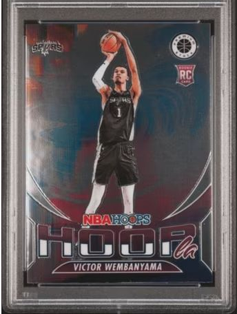 Graded-CUT-2023-Panini-NBA-Hoops-Premium-Stock-Victor-Wembanyama-5-Hoopla-Rookie-RC-Basketball-Card-PSA-10-Gem-Mint-M500-wlmrt-1.webp 2023-Panini-NBA-Hoops-Premium-Stock-Victor-Wembanyama-5-Hoopla-Rookie-RC-Basketball-Card-PSA-10-Gem