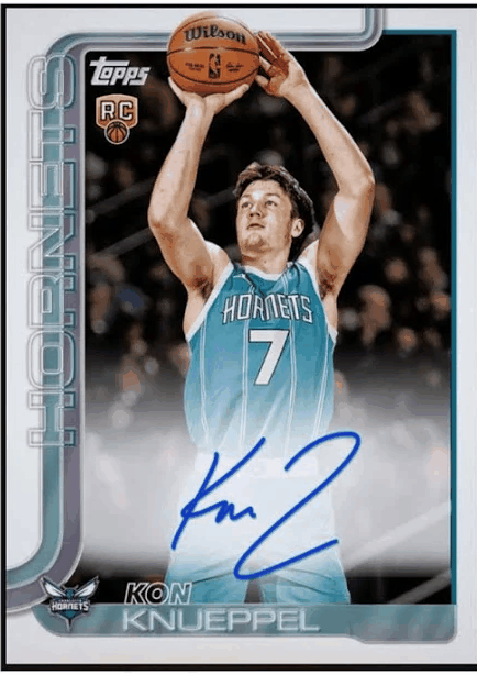 Kon Knueppel Topps 2026 Flagship Rookie Autograph Rare RC