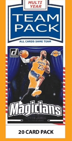 Lebron James Trading Card: Multiyear Team Pack Los Angeles Lakers