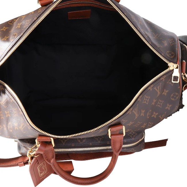 Louis Vuitton NBA Monogram Canvas Trio_Pocket Keepall Clasp