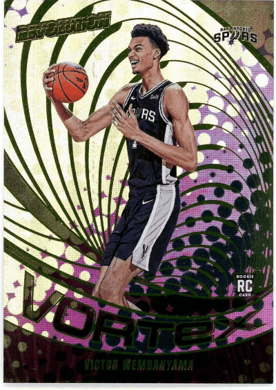 Victor Wembanyama Trading Card: NBA 2023-24 Panini Revolution Vortex Victor Wembanyama #1