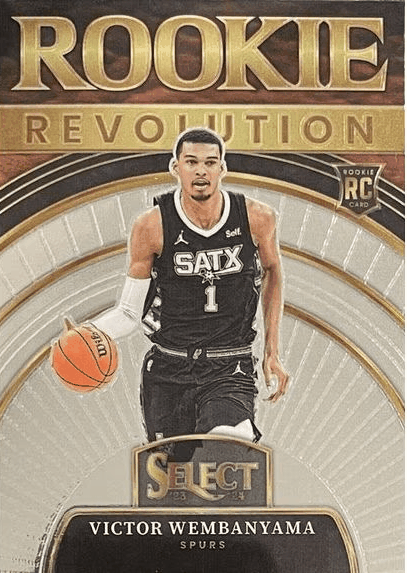 NBA-2023-24-Panini-Select-Rookie-Revolution-Victor-Wembanyama-9-Rookie NBA 2023-24 Panini Select Rookie Revolution Victor Wembanyama