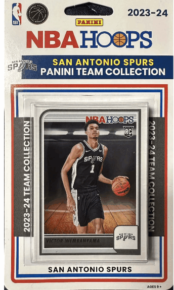 Victor Wembanyama Trading Card: Spurs 2023 2024 Hoops Team Set -RC #277