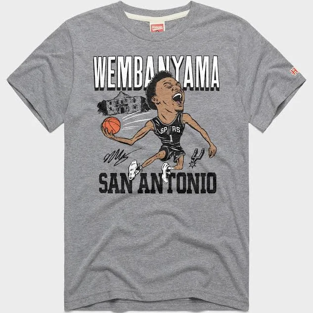 Victor Wembanyama San Antonio Spurs Signature T-Shirt
