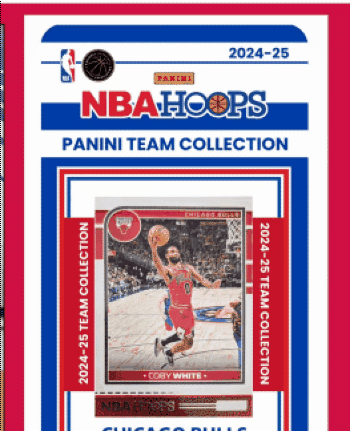 Topps Chicago Bulls Team Set 2024-25 Panini Hoops Coby White