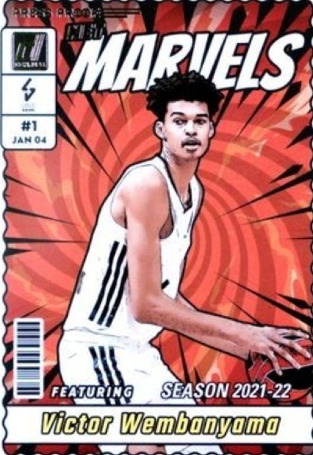 Victor Wembanyama 2023 Donruss EuroLeague #1 Net Marvels