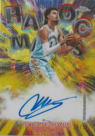 Victor-Wembanyama-2025-Topps-Chrome-Update-HM-VW-Havoc-Marks-Autographs-Gold-Refractor-M4k-H4k-L3k