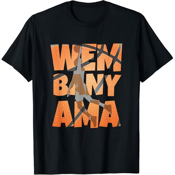 Wembanyama-Basketball-Fan-Commemorative-Graphic-T-Shirt