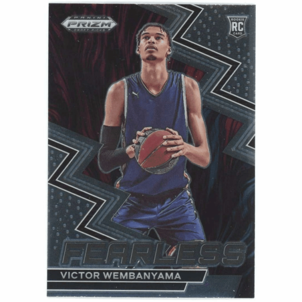 Wembanyama Trading Card: 2023-24 Panini Prizm DP Fearless