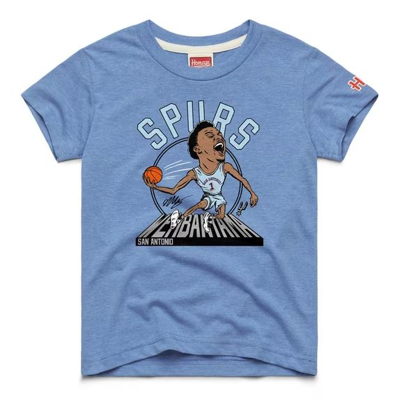 Youth-Homage-Victor-Wembanyama-Light-Blue-San-Antonio-Spurs-Caricature-Tri-Blend-T-Shirt-M28-wlmrt-cut.webp Youth-Homage-Victor-Wembanyama-Light-Blue-San-Antonio-Spurs-Caricature-Tri-Blend-T-Shirt