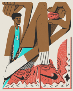 cricket-blk-mural-379x-300x Victor Wembanyama - Wemby Art - Picasso Style: 'The Stretch' B Version