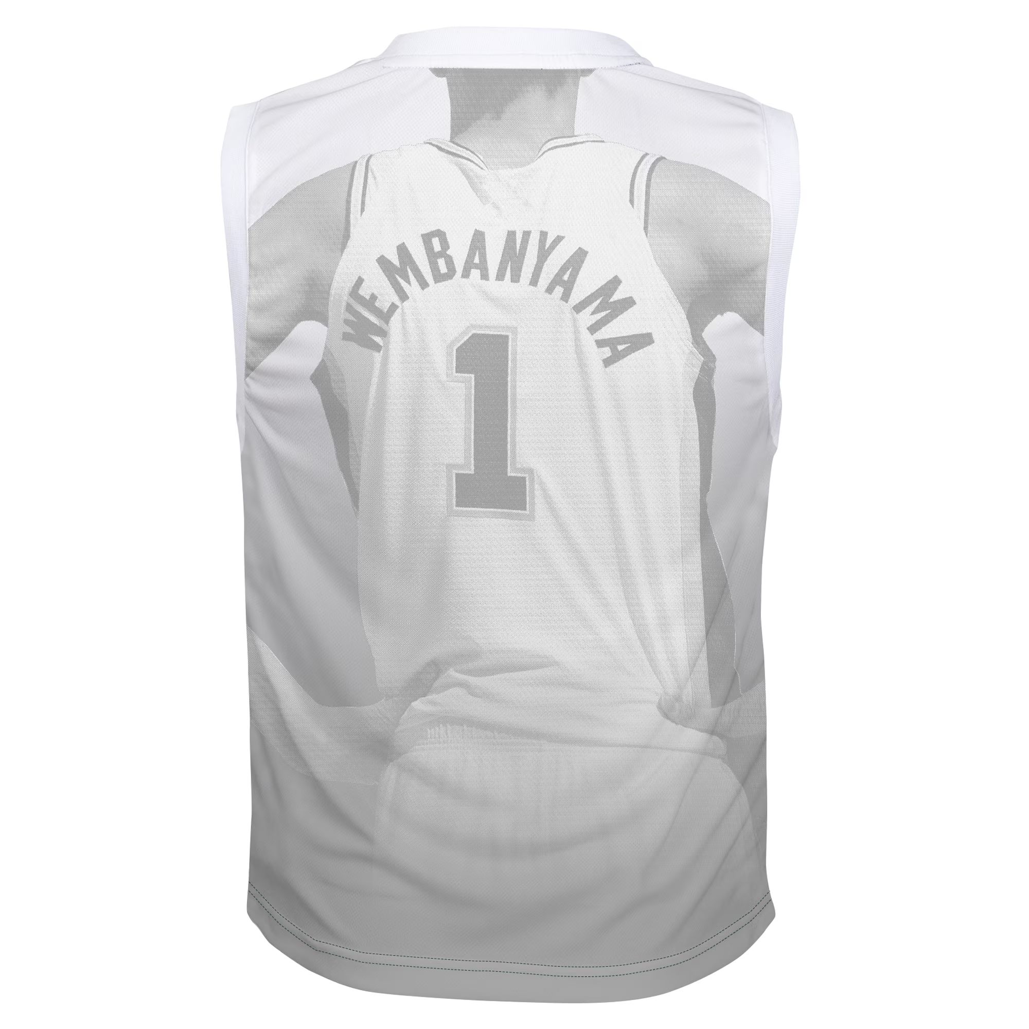 Victor Wembanyama Silver San Antonio Spurs Hometown Fashion Jersey