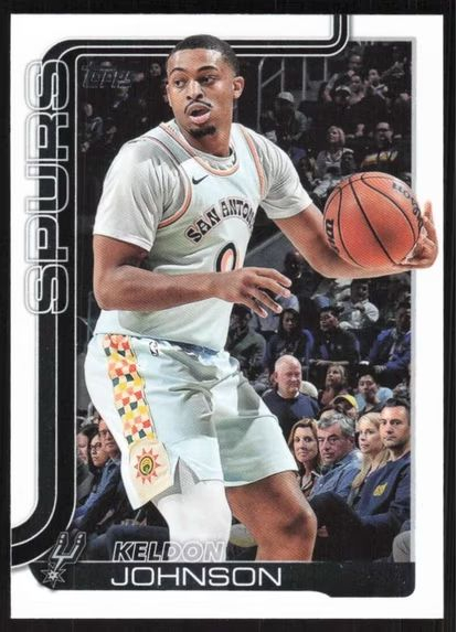 2025-26-TOPPS-FLAGSHIP-nu-200-KELDON-JOHNSON-SAN-ANTONIO-SPURS-