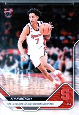 2025-Topps-Bowman-U-Now-Kiyan-Anthony-nu-4-Rookie-RC-Basketball-Card-PSA-10-Gem-Mint