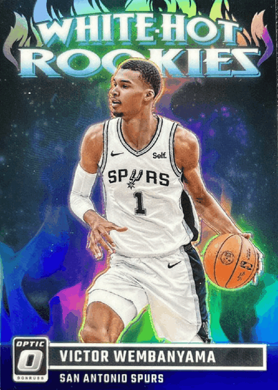Victor Wembanyama 2023 Optic #2 White Hot Rookies