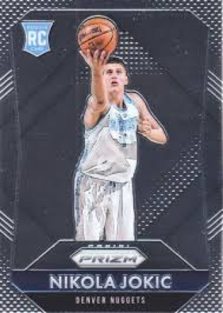 Nikola Jokic Trading Card 2015-16 Panini Noir RC #95 - 195 of 99